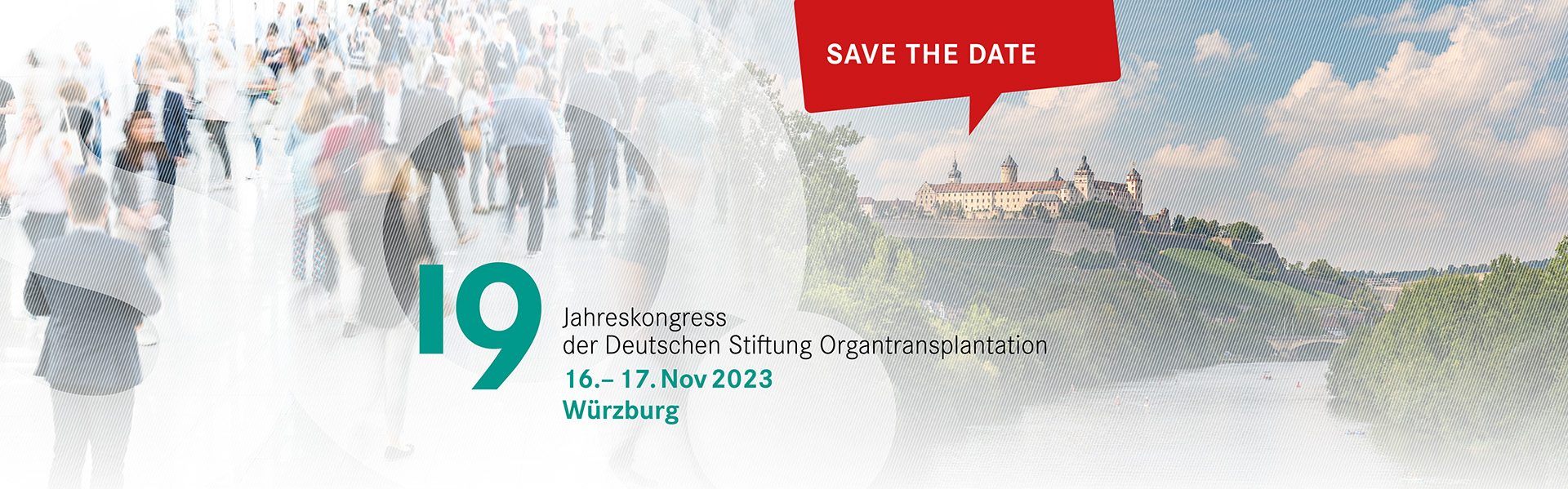 19. Jahreskongress der Deutschen Stiftung Organtransplantation 16. – 17. Nov 2023 Würzburg