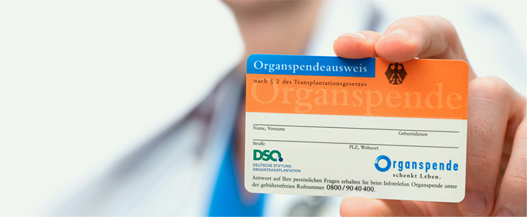 Organspendeausweis